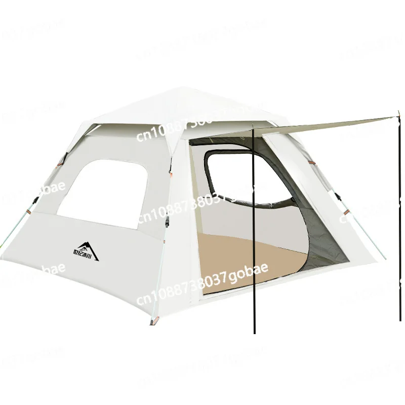 Automatic Tent Outdoor 3-4 People Thickened Rainproof 2 People Single Double Camping Outdoor Camping Tent