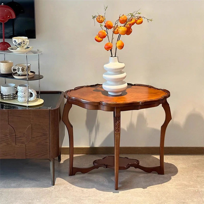 

Medieval solid wood coffee table