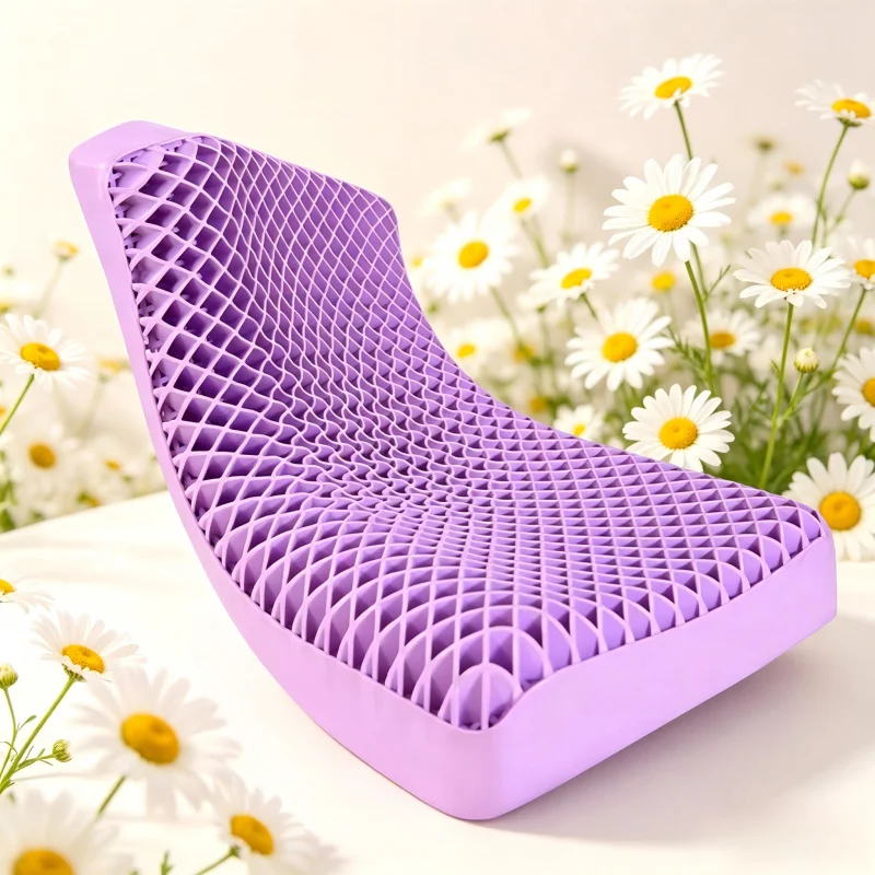 

Pectin Pillow Breathable Air Layer TPE Pillow, Washable Zero Pressure Cervical Pillow, Ergonomic Neck Support Pillow for Adults
