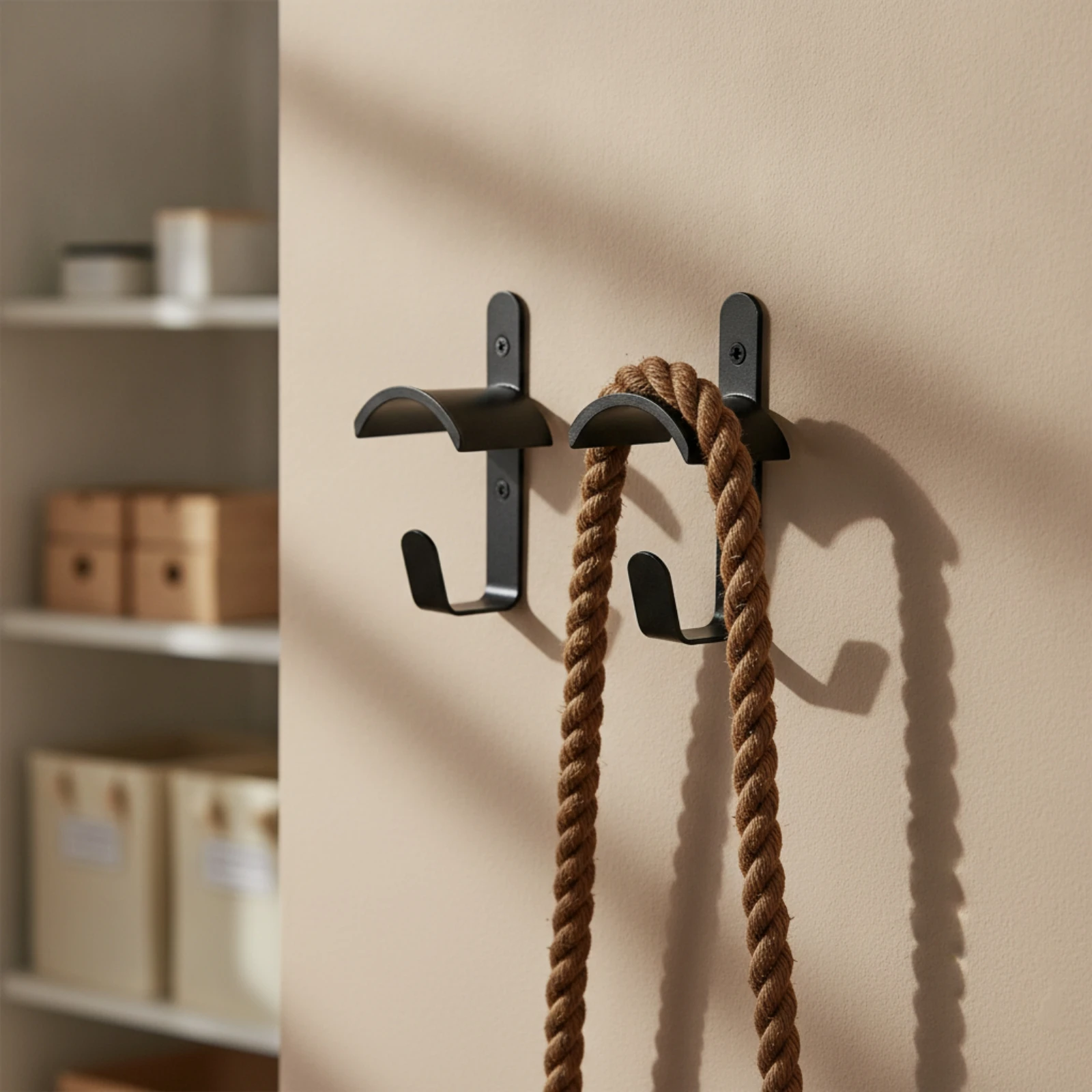 2 Pieces Saddle Hook Coated Saddle Hanger Bridle Hook Heavy Duty Wall-Mounted Bridle Rack Rust-Resistant for Horse Owners