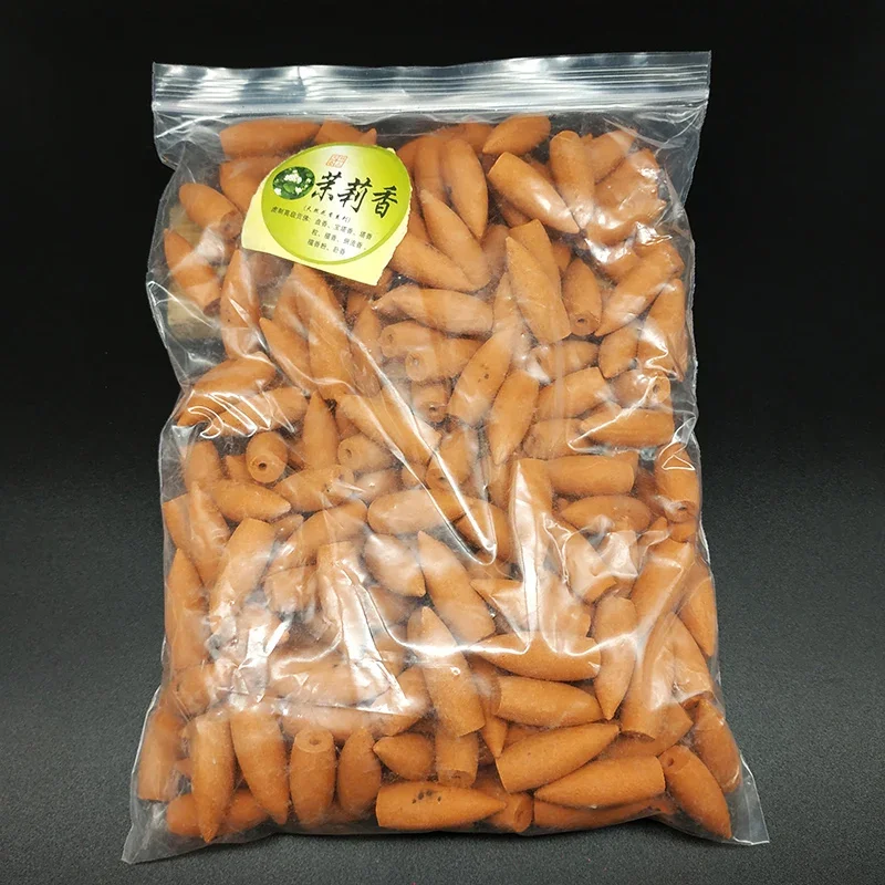 Y مخاريط البخور ذات التدفق الخلفي المتضخم بالجملة 200 جرام/500 جرام/1000 جرام بخور برج لوتس من خشب الصنال لموقد النحاس والسيراميك