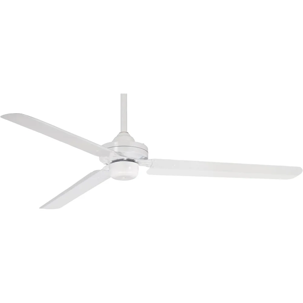 

MINKA-AIRE F729-WHF Кадельный 54-дюймовый 3-лопастной потолочный вентилятор с плоской белой отделкой