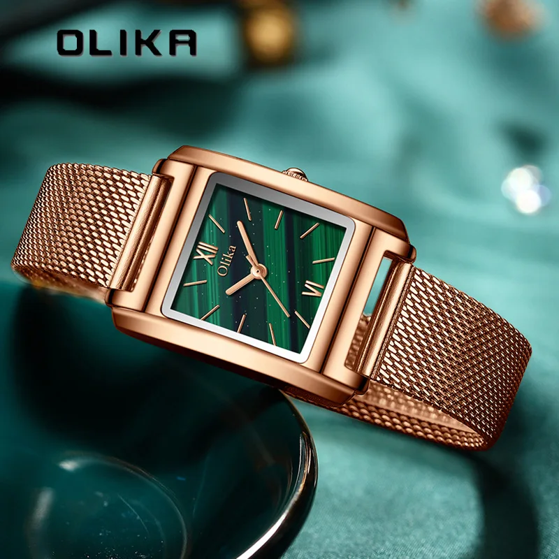 

OLIKA Women Bracelet Watches Top Brand Fashion Ladies Quartz Watch Steel Waterproof Female Wristwatch Relogio Feminino Relojes