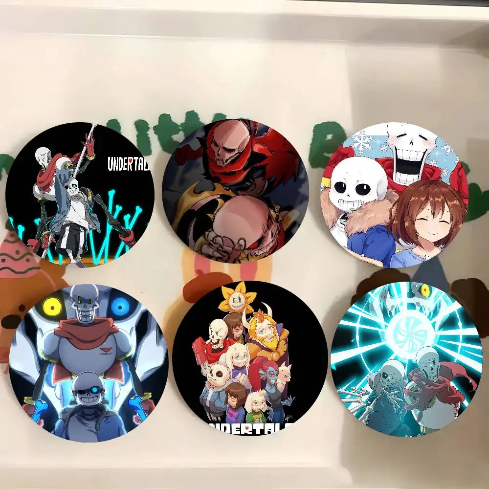 Undertale Animated Game Pins Brooch Cartoon Badge For Friend Backpack Clothes Collect Accessories Jewelry Gift