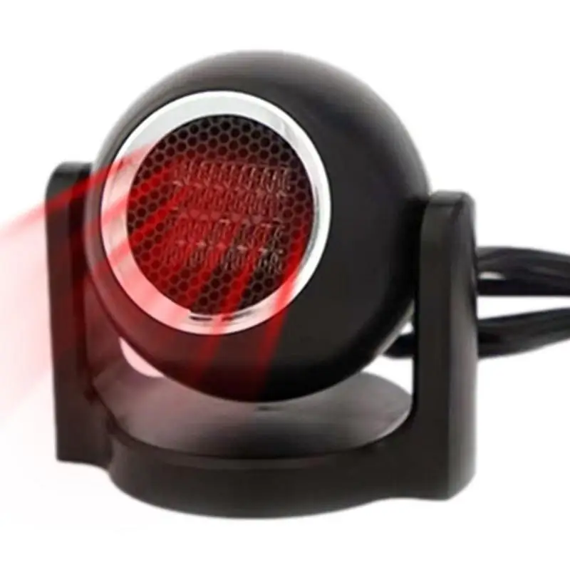 Car Air Heater 12V Portable Car Heater 360 Degree Rotary Auto Windshield Heater Defogger Heating Defrost Interior Car