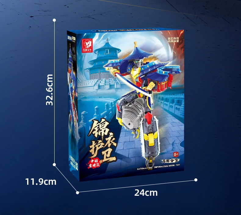 Marque + en Stock Transformer Studio série Lijiang Temple du ciel modèle à collectionner poupées d'action loisirs pour adultes cadeaux faits à la main