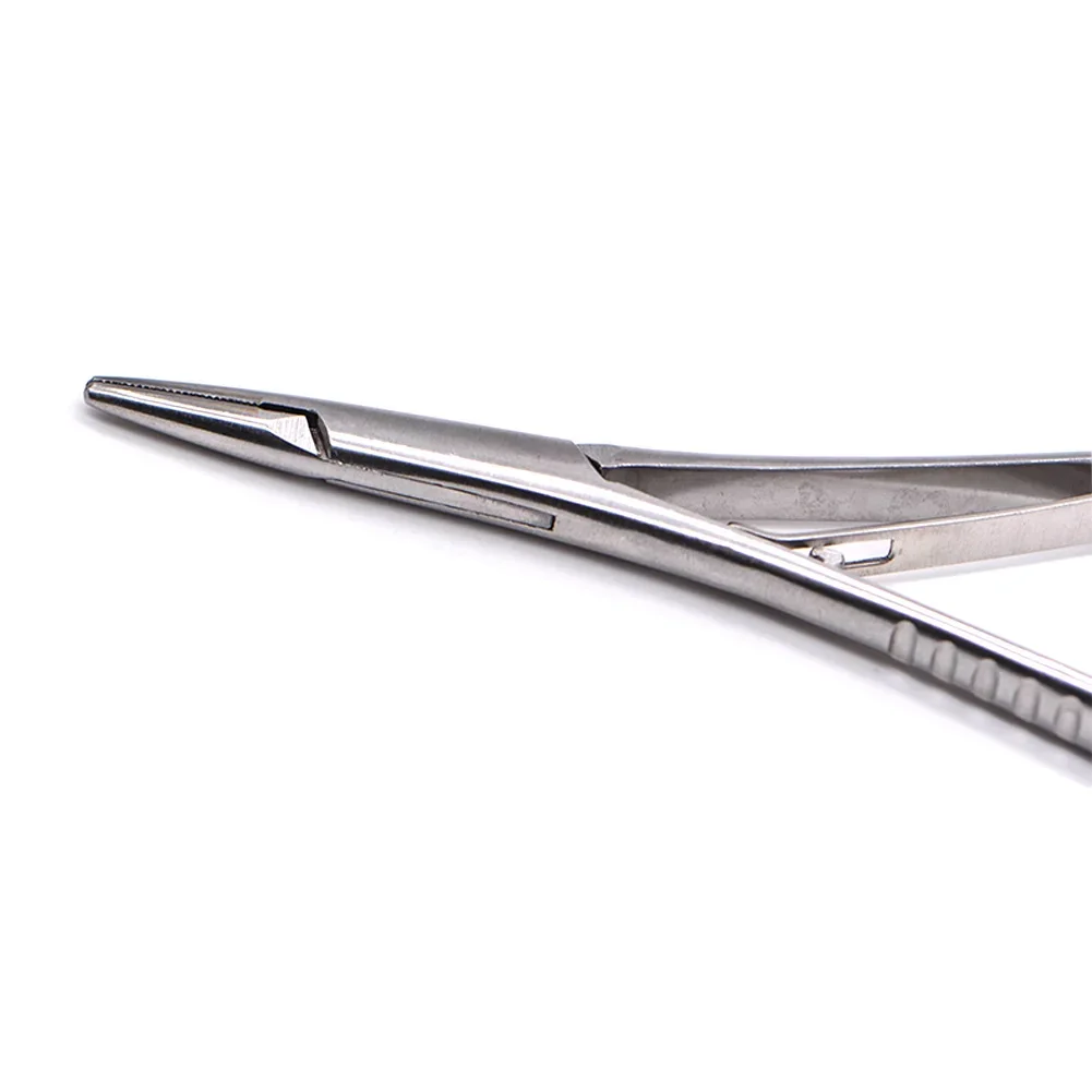 Alicate porta-agulha dental, pinça de aço inoxidável, pinça ortodôntica, 14cm, equipamento de instrumento cirúrgico para dentista