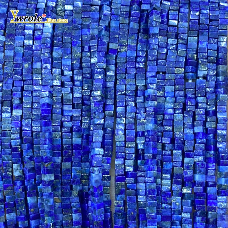 

Натуральный камень 1x2 мм, плоский квадратный лазурит, свободные бусины-разделители для изготовления ювелирных изделий, серьги «сделай сам», браслет, подвески, аксессуары 15 дюймов