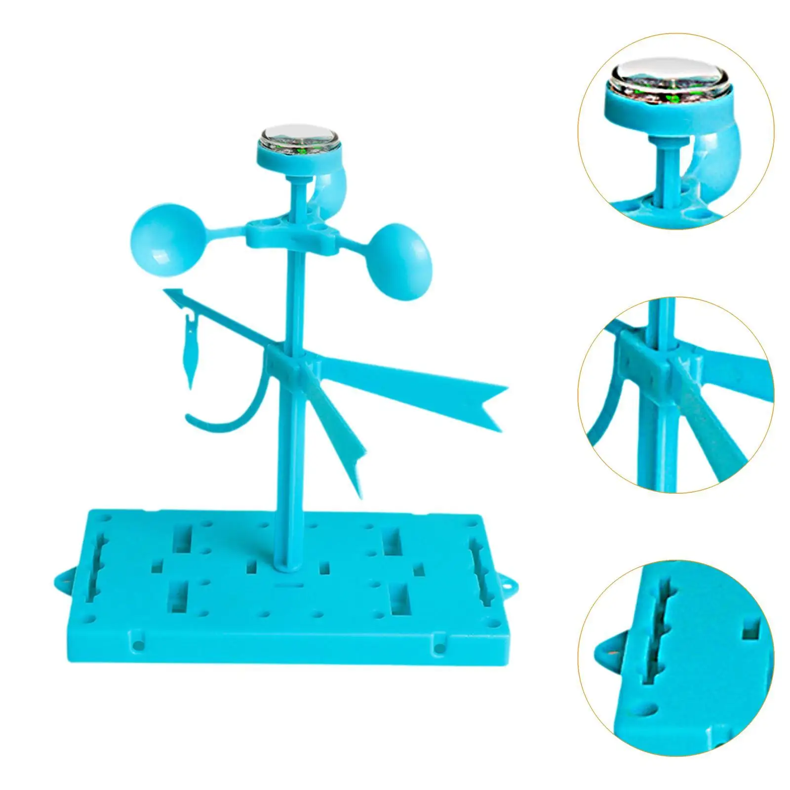 Veleta meteorológica científica para niños – Maqueta de montaje - imagen 2