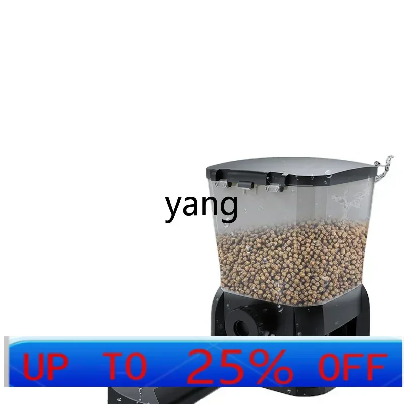 

LTT автоматическая кормушка для пруда для рыбы, кормушка для пруда с интеллектуальным временем, уличная приманка