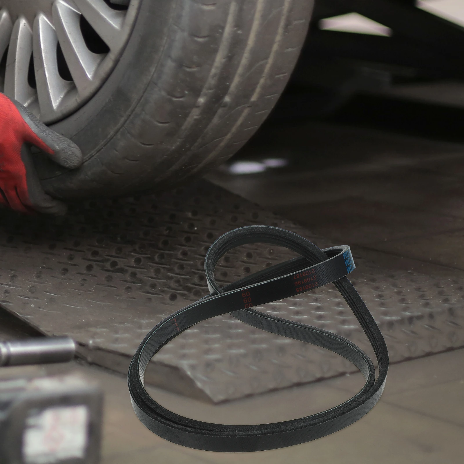 

Universal V Ribbed Serpentine Automotive Engine Replacement Drive Belt For Car Truck Vehicle Durable Thermal Resistant Abrasion