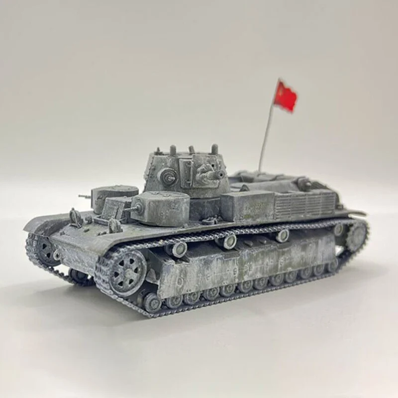 A.m.1/72 Scale T28 Multi-turret Tank Finished Military Combat Tank Plastic Model Collectible Toy Gift