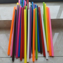 25PCS/200mm Multicolor mix Hot Melt Glue Sticks Vintage Sealing Wax Envelope Invitation Stamp Security Packaging Repair Tool