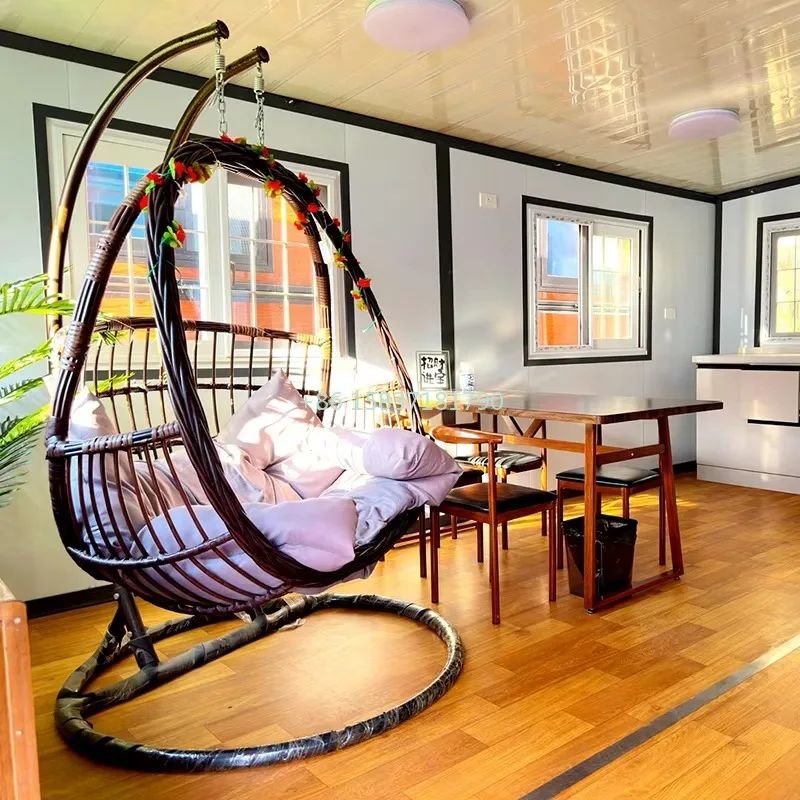 Luxury Container House Double Wing Extension Steel Prefabricated Container House 20ft Easy Install Foldable Office Unit Hotel