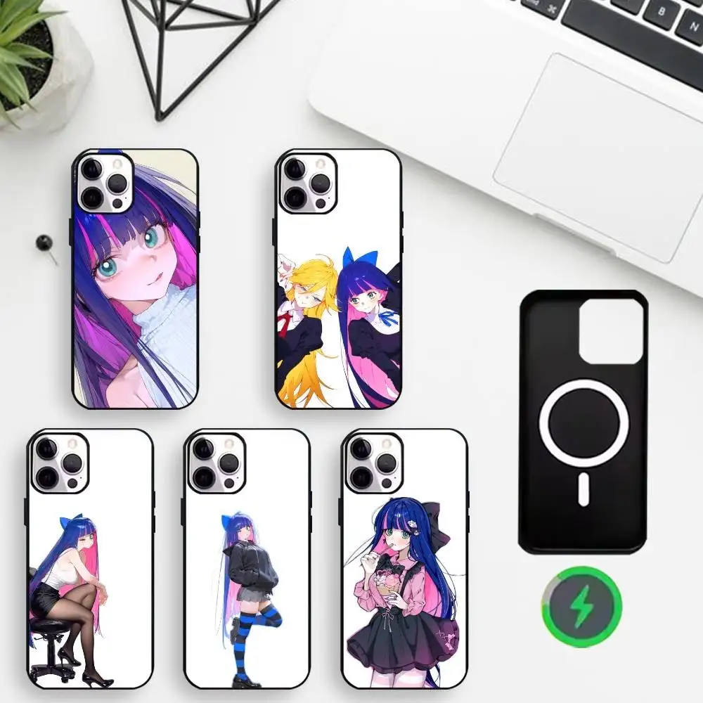 

S-STOCKING with GARTERBELT Phone Case For iPhone17,16,15,14,13,12,11 Plus,For Magnetic Wireless Charge Cover