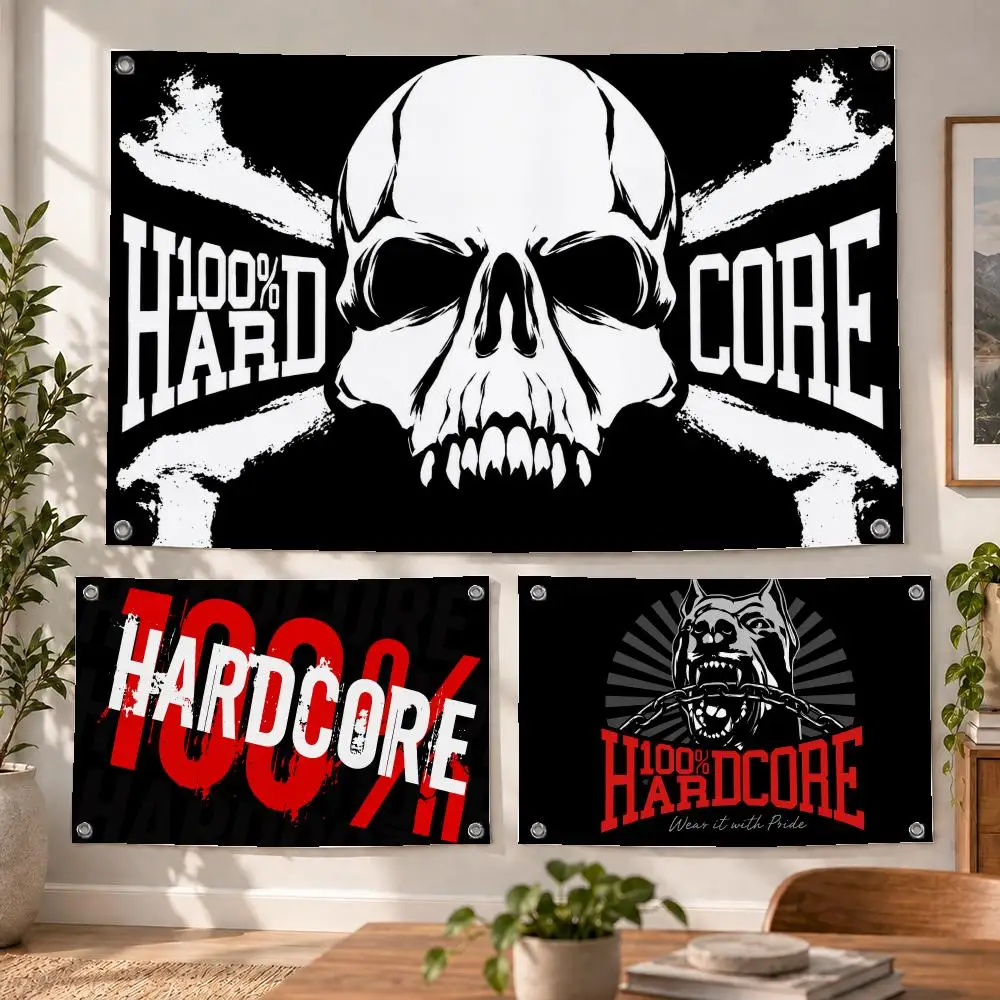 Fashion Hardcore Streetwear Flags Decorative Flag Banner Indoor Bedroom Dorm Gaming Room Wall Party Club Decor Fan Gift