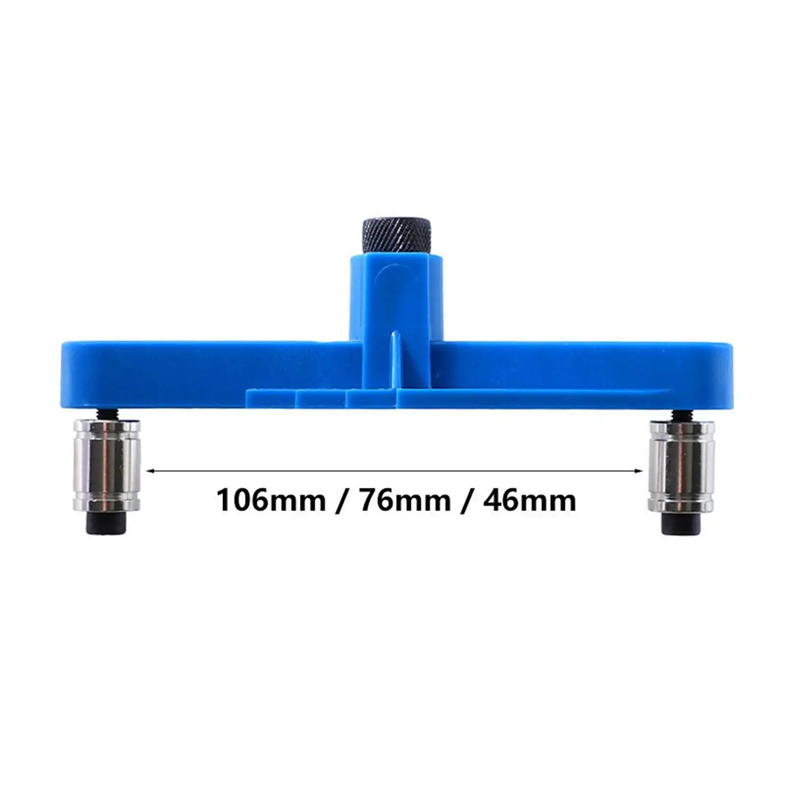 Alat Kerja Kayu Panduan Bor Dowel Kayu Pencari Lokasi Jig Dowelling 2 in 1