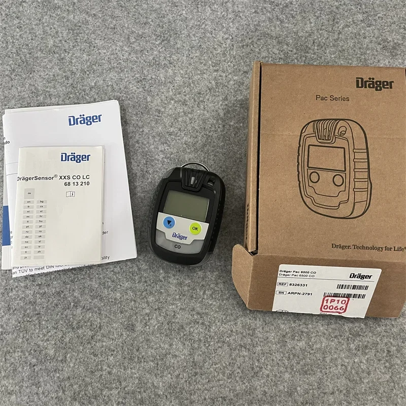 Original Drager PAC6500 Ultrasonic Sensor CO 8326331 Pac6000/6500/8000/8500 H2S O2 Gas Detector High Precision for Safety