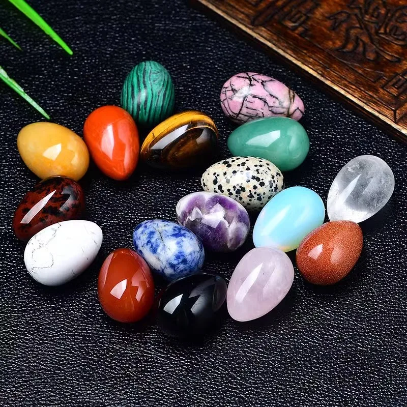 Natural Crystal Egg Starlight Transparent Unique Round High-End Healing Decor