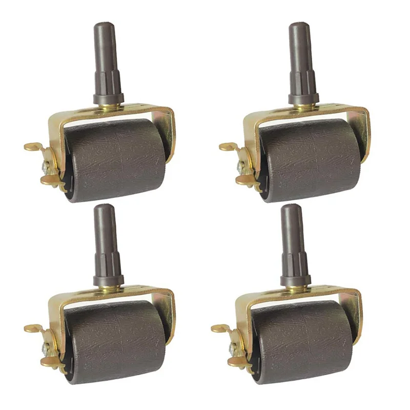 

ABBO-For Bed Frame Wheels Rollers Heavy Capacity With Brakes For Bed Casters For Bed Replacement Parts