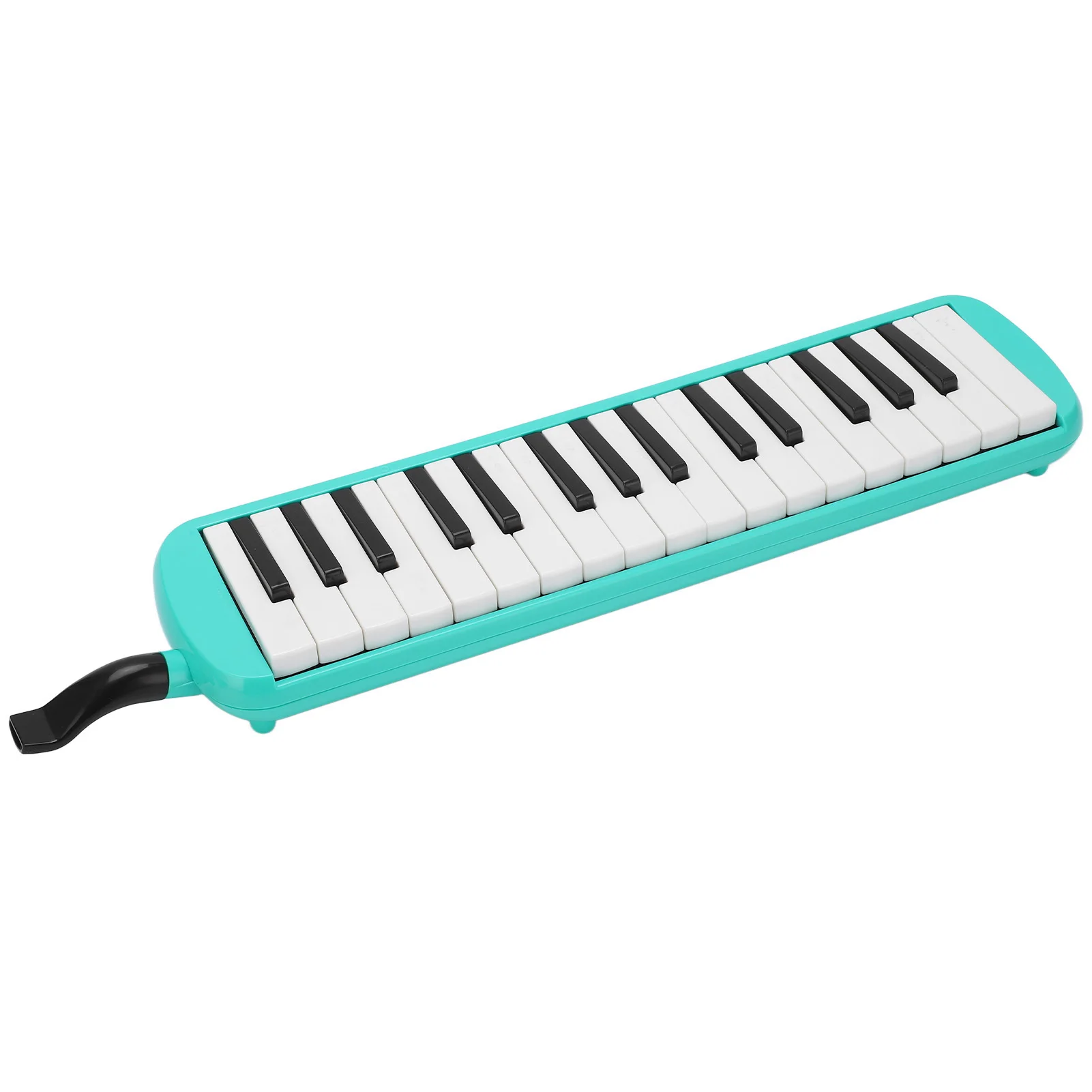 

Air Piano Keyboard 32 Key Professional Mouth Pianos Melodica with Short Mouthpiece, Soft Blowpipe, Wipe, Exclusive Bag Green