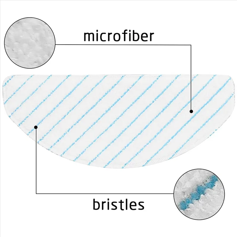 30 قطعة منصات ممسحة قوية يمكن التخلص منها لـ Ecovacs Deebot OZMO T8 AIVI T8 Max T9 AIVI AIVI + مبيعات أجزاء المكنسة الكهربائية