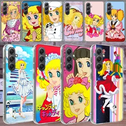 Candy Candy 90s Anime Case For Phone Samsung Galaxy A12 A22 A32 A52 A52S A13 A23 A33 A53 A14 A24 A34 A54 5G A73 A42 A9 A8 A7 A6