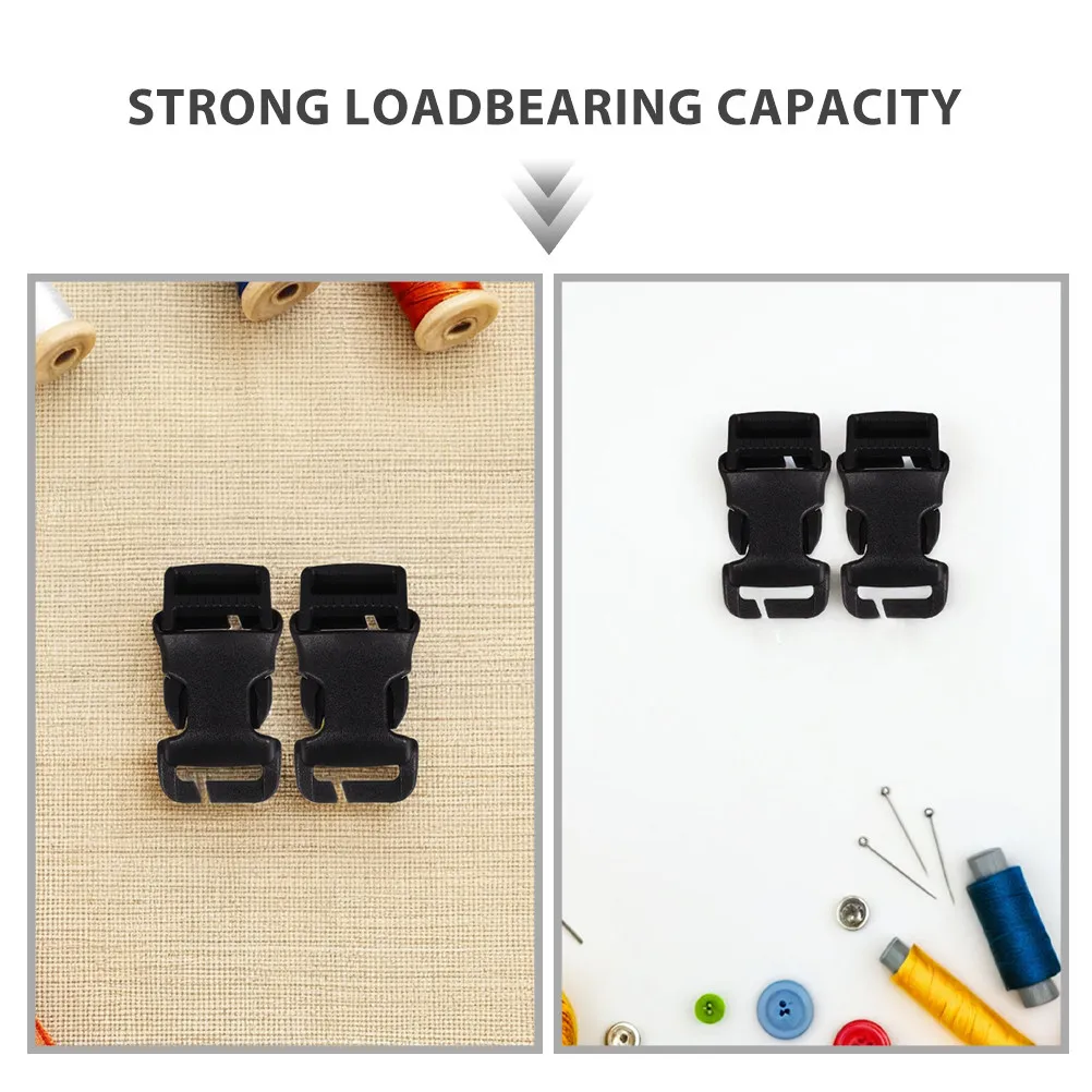 4Pcs Tactical Vest Buckle Quick Side Release Detachable Backpack Replacement Buckles Strong Load Wear Resistant Outdoor Gear
