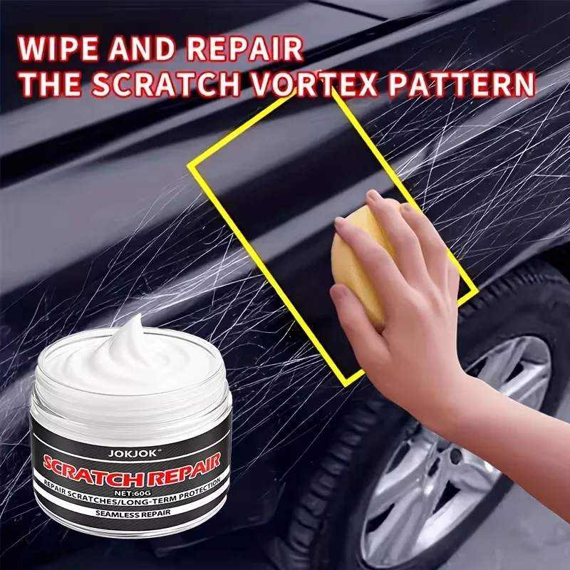 Car Scratch Repair Wax Paint Restorer Polish Compound Removes Swirls Scuffs Oxidation Water Spots for Auto Body Bumper Door