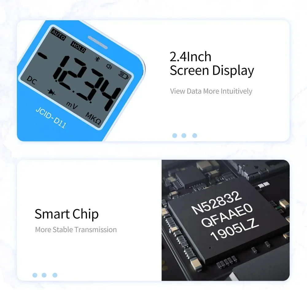JCID D11 Multifunctional Digital Detector JC Intelligent Maintenance Drawings for Measuring PCB Board Data Short Circuit Repair