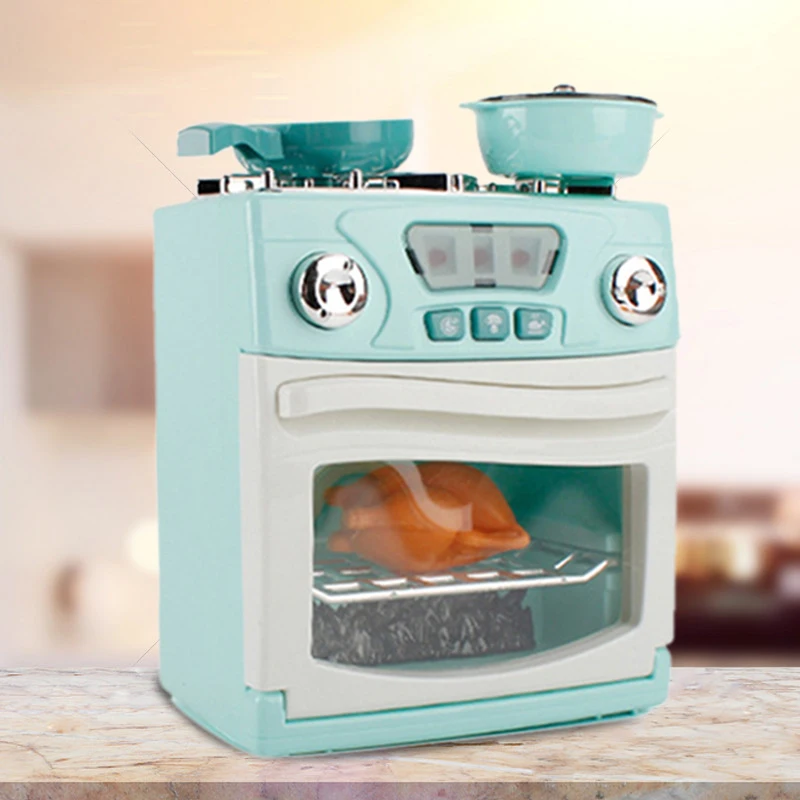 Faire semblant de jouer à des jouets de cuisine, grande machine à laver électrique, four avec éclairage et effets sonores, souptoys pour enfants et bébés