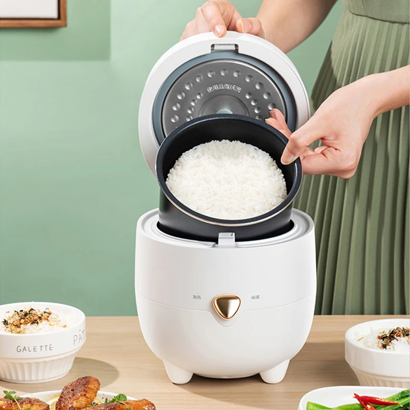 Midea Rice Cooker 1.2L 0.8L Mini Cute Electric Cooker Portable Multifunctional Kitchen Appliance Non-Stick For Dormitory Office