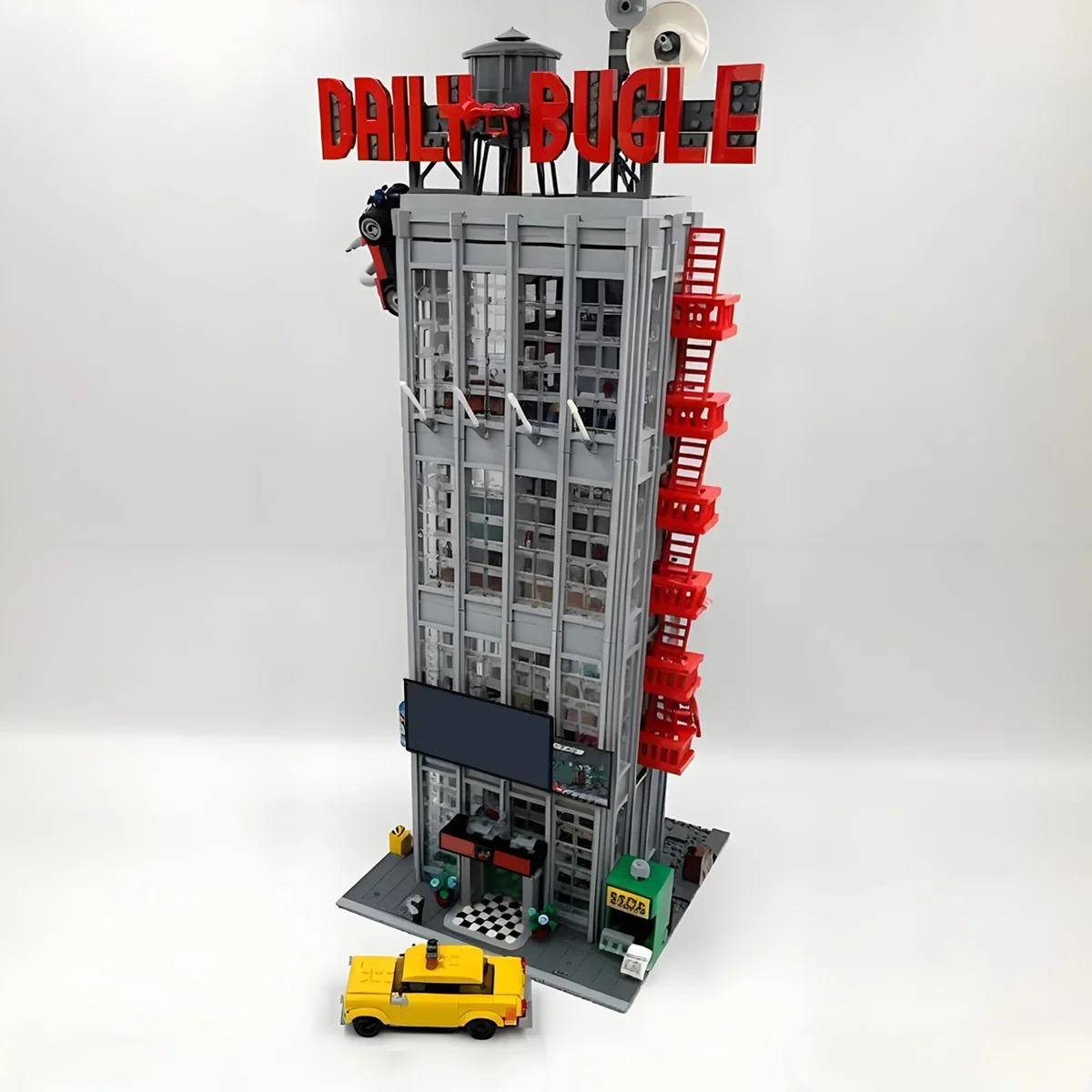 3700 + قطعة نيويورك اليومية أبطال MOC-76178 مدينة برج StreetView أرقام لعبة الشارع عرض نموذج اللبنات الطوب هدية #6