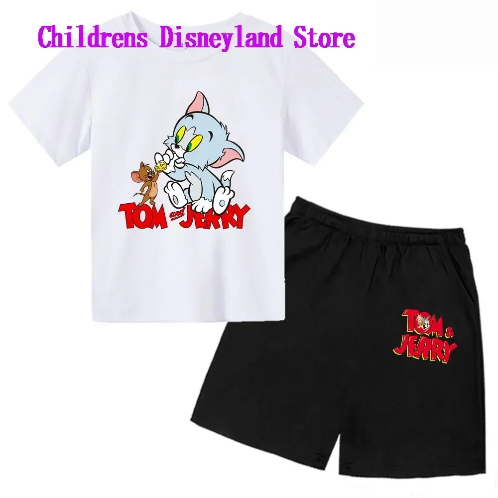 Disney, cats and mice, Tom and Jerry, parent-child hoodies, Easter, Mother's Day, gifts, casual, comfortable, fashionable