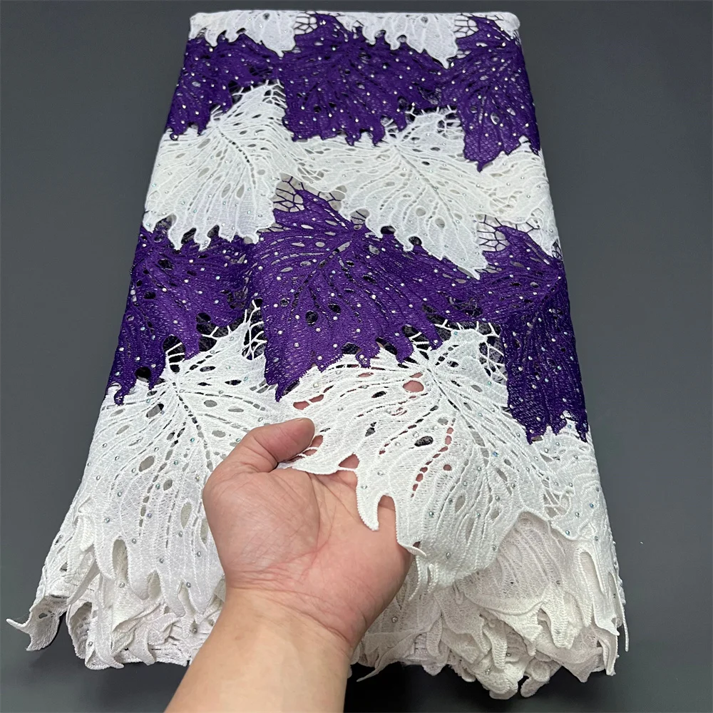 

Африканский нигерийский тюль, кружевная ткань, хлопковое свадебное платье, блестки для шитья, вышивка, высокое качество, 5 ярдов, zj036/zj037