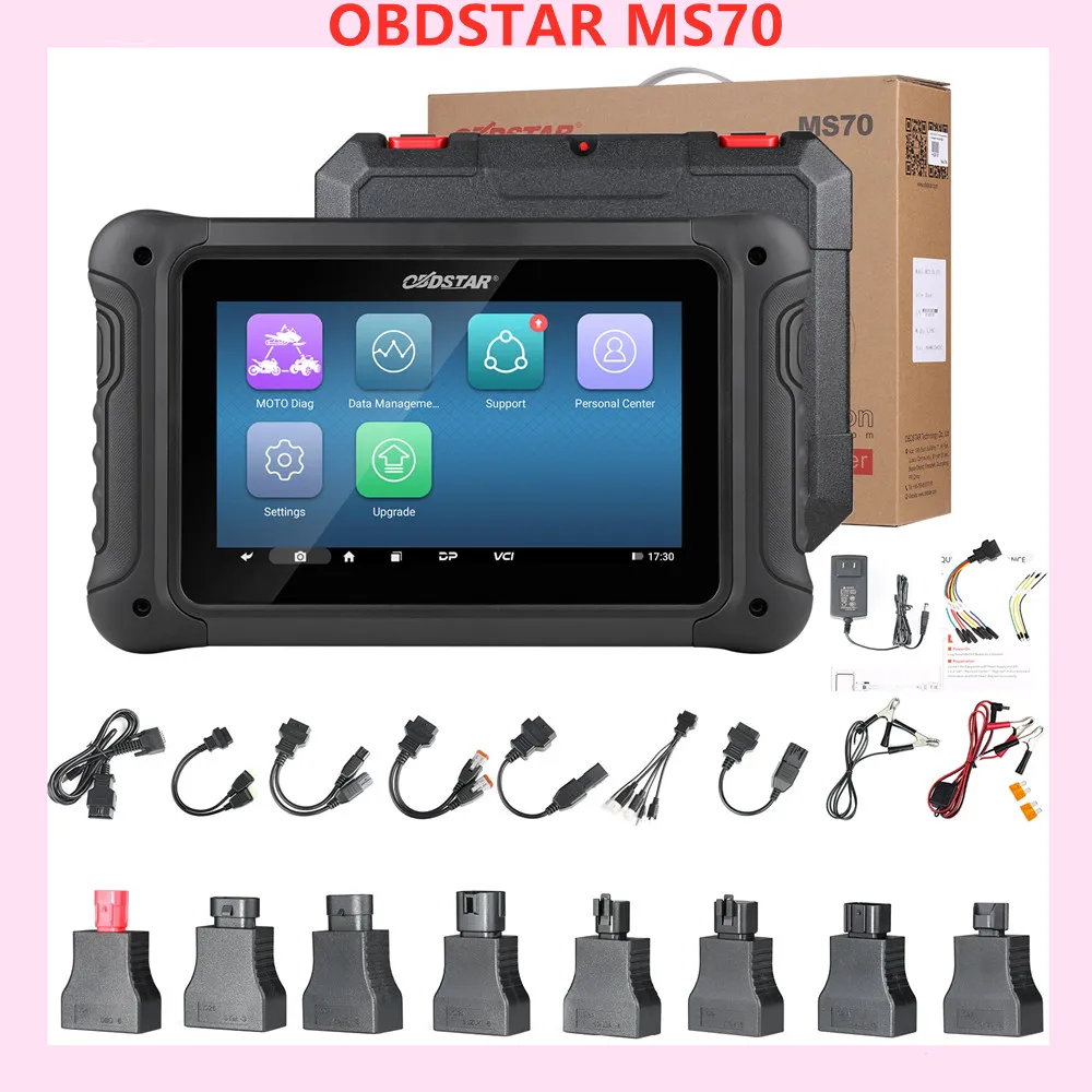 OBDSTAR MS70 Universal OBD Motorcycle Scanner Bike Diagnostic Tool Fault code reader Full System Diagnosis PK MS50 MS80