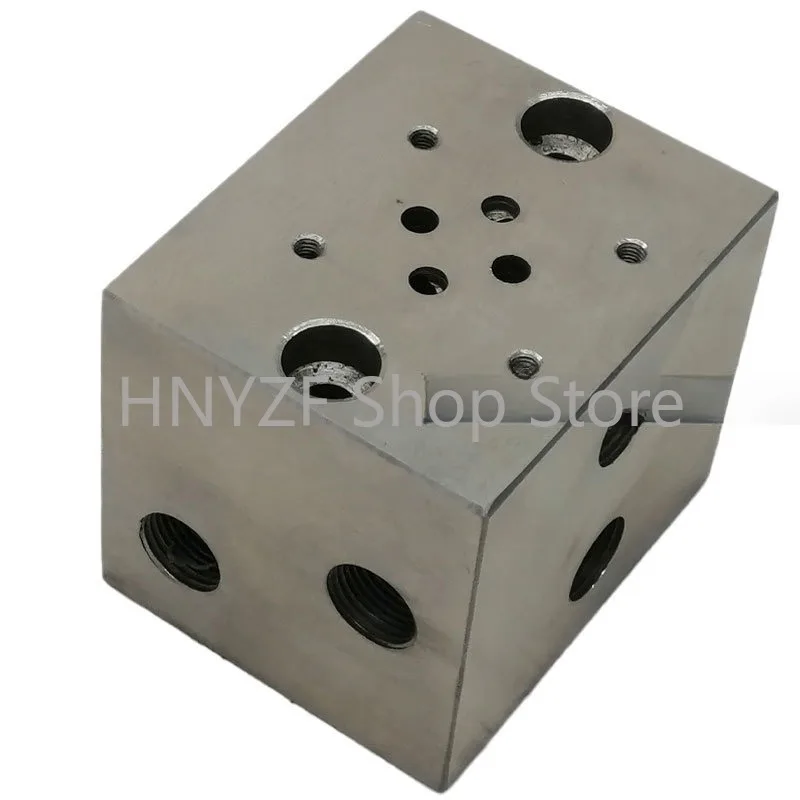 Customized Hydraulic Valve Block DSG-01/02 4WE6 Solenoid Valve Base Integrated Oil Circuit Block Non-standard