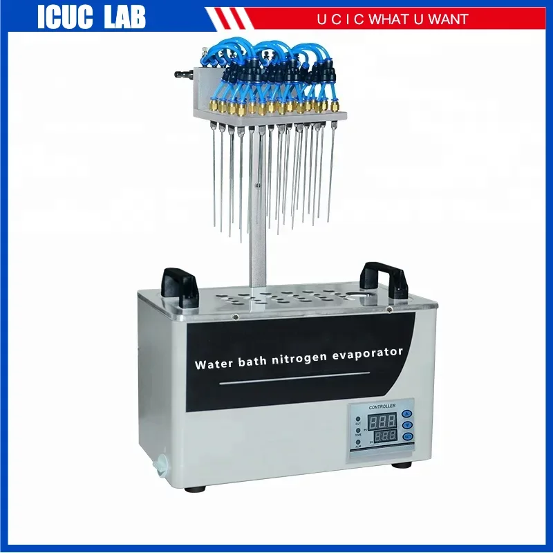 Automatically Temperature Control Digital Display Lab Water Bath Nitrogen Evaporator