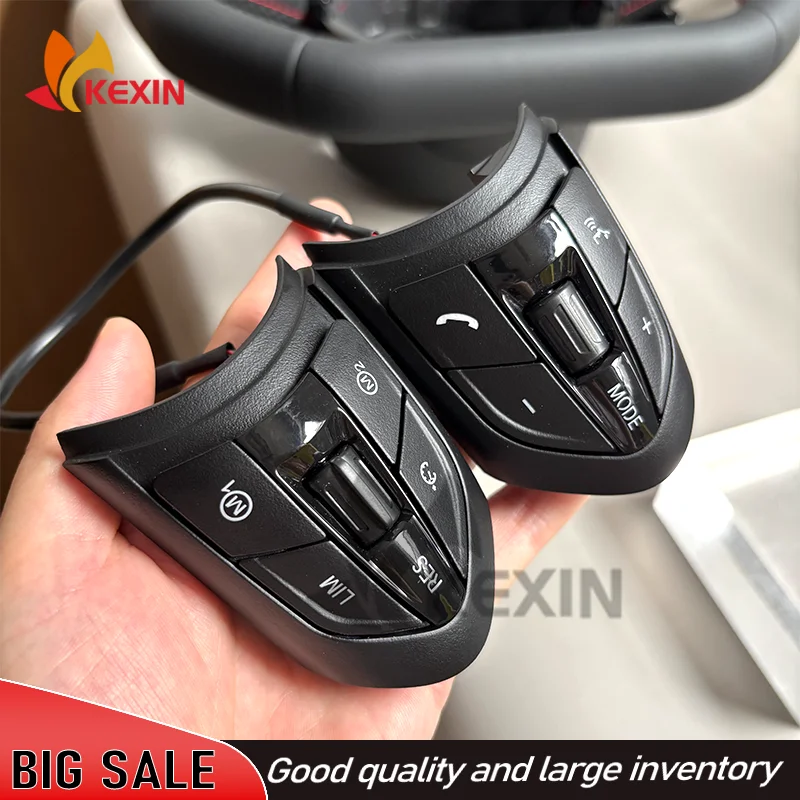Suitable for BMW M Sport 3 Series 5 Series F10 F20 F30, steering wheel buttons with black button paint, RES mode button cover