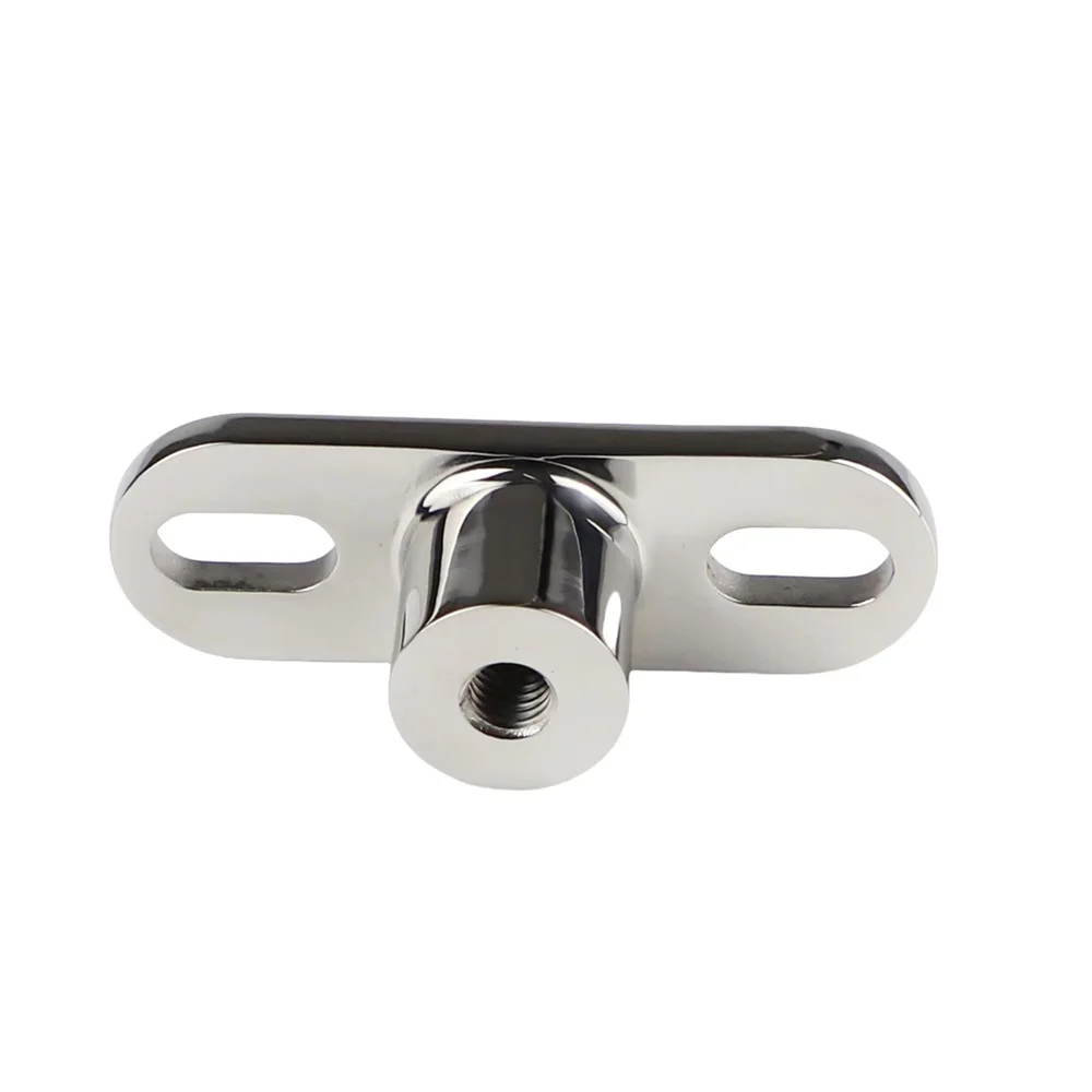 

Stainless Steel Spring Base Marine Seat Handrail Screw Boat Railing Polished Elbow Brackets Holder Support Rustproof