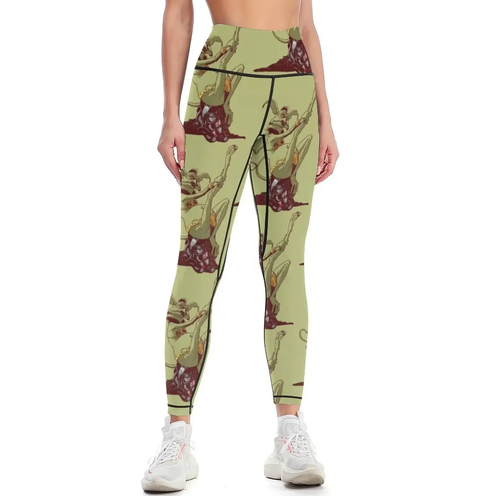 Howling Monkey Lizards Web Leggings sport set Women's sports pants Women's tights fitness set gym Womens Leggings