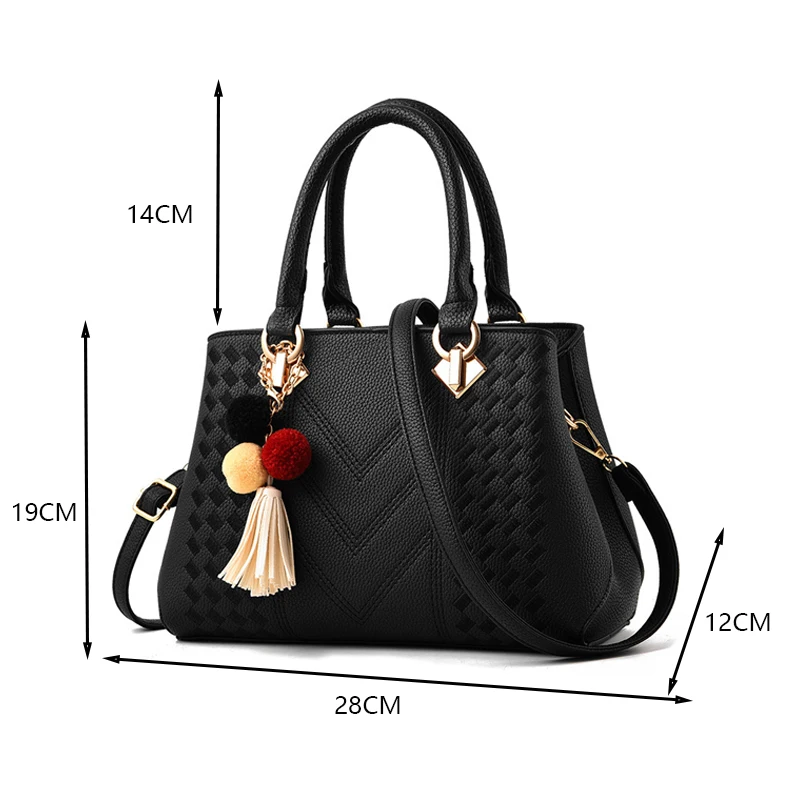 Classic Women Genuine Leather Bags High Quality Vintage Messenger Bags Luxury Women Tote Handbags for Ladies Shopper Female Bag