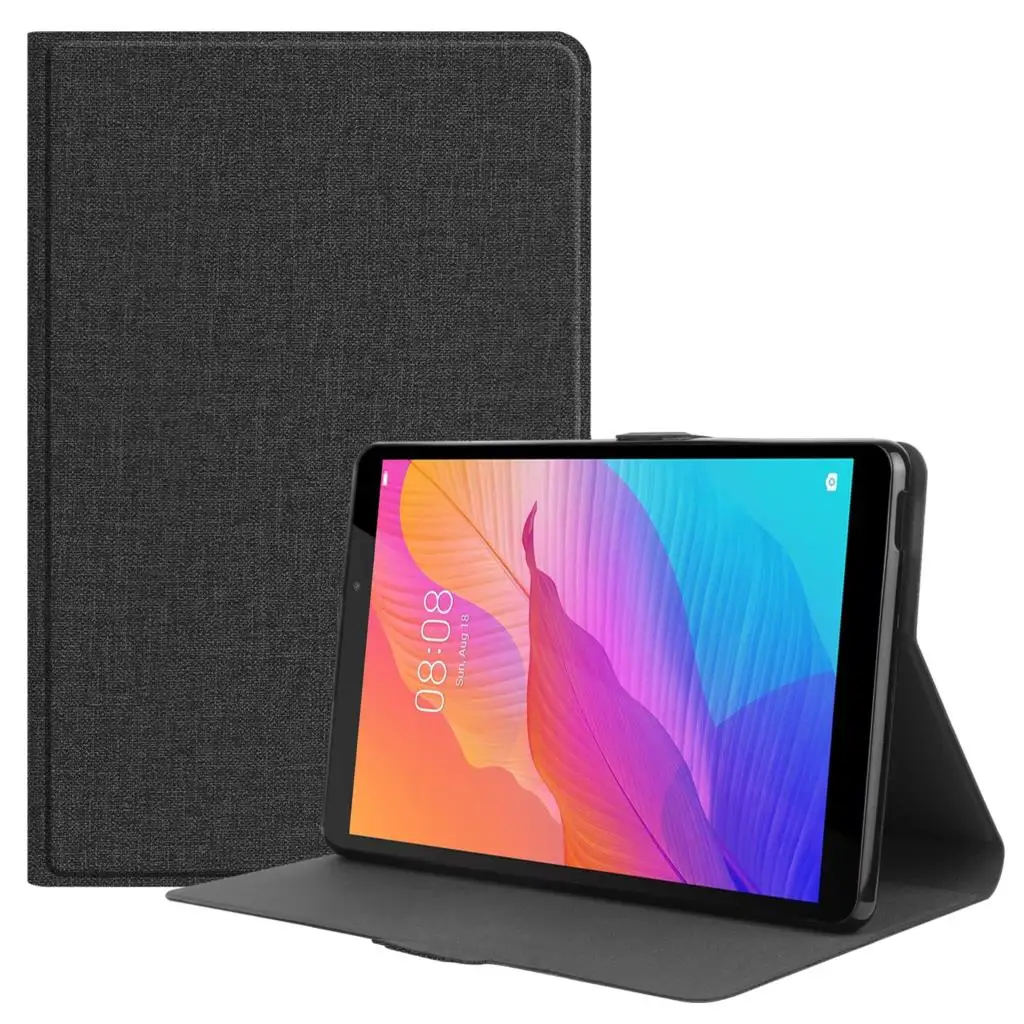 Case For Amazon Fire HD 8 2020 Fire HD 8 Plus 2020 8.0 inch Shockproof Protective Stand Cover TPU Linen Finish Coque Funda