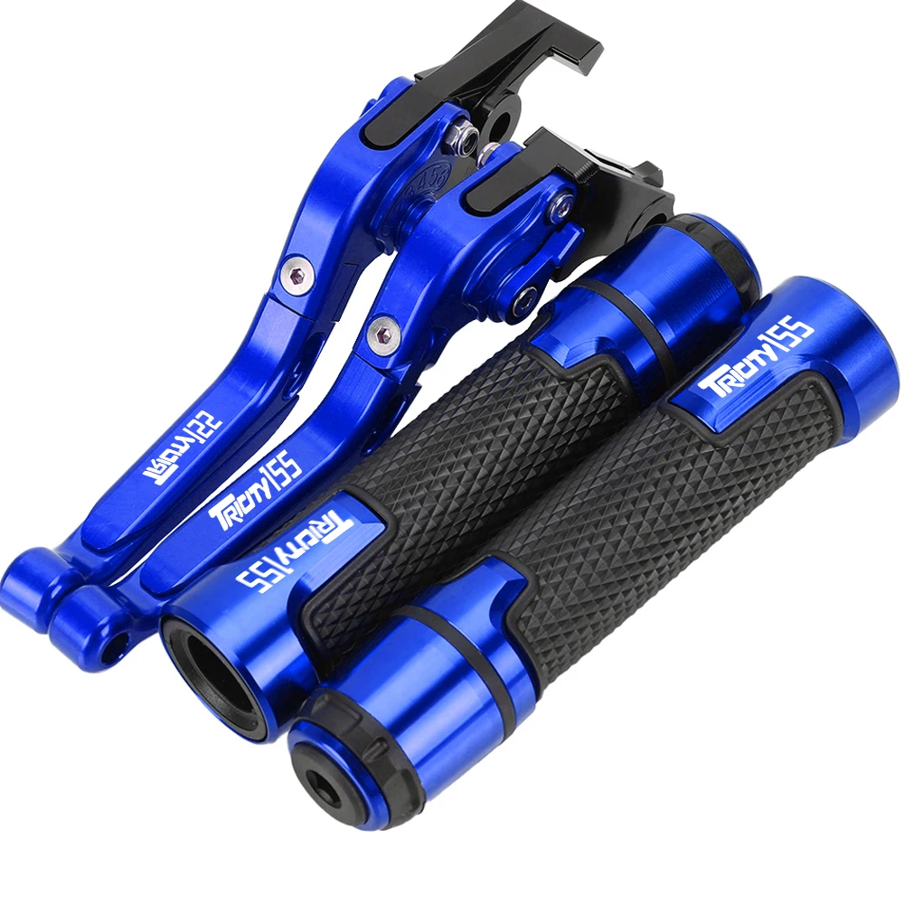 For YAMAHA TRICITY 125 155 TRICITY125 TRICITY155 2019 Motorcycle Adjustable Brake Clutch Lever Foldable Handle Hand Grips Set