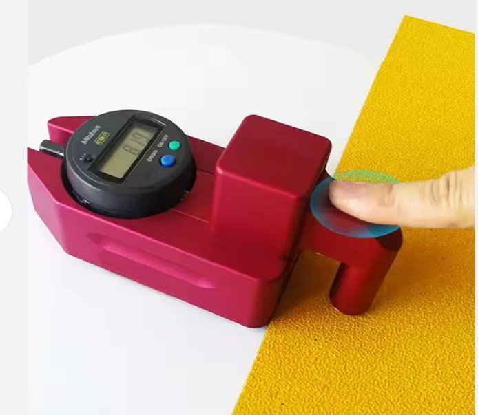 High Precision Portable Digital Road Marking Line Thickness Gauge Instrument for Thickness Measurement with 1-year Warranty