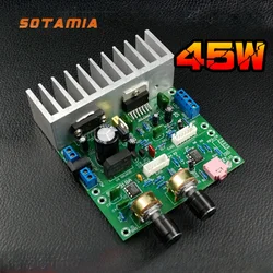 SOTAMIA 2.1 Power Amplifiers Audio Board HIFI Mini Amp Subwoofer Amplifier Home Theater Sound System Amplificador DC AC 12V