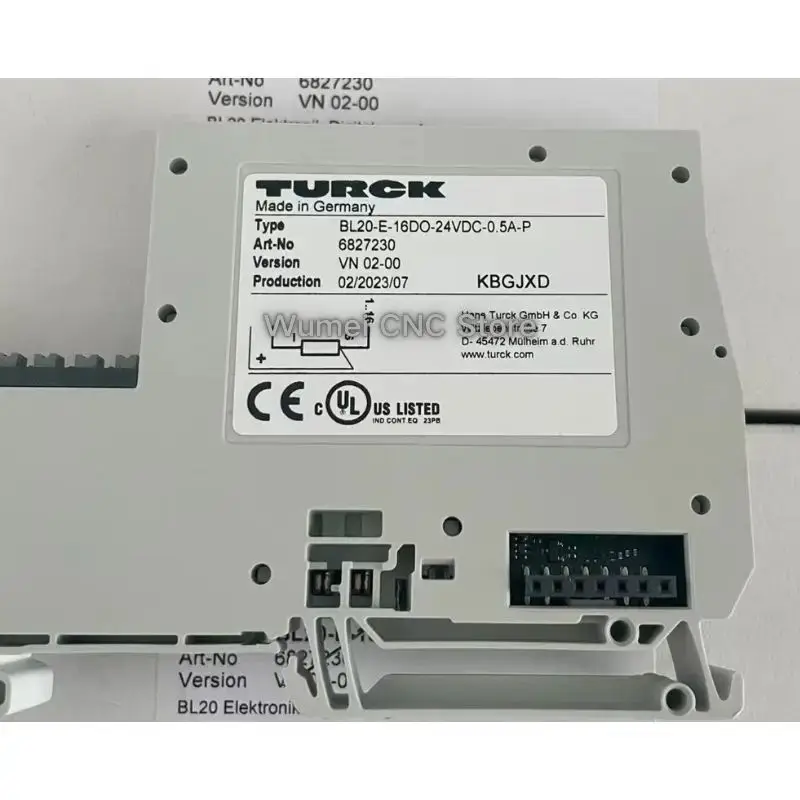 

Оригинал для модуля Turck BL20-E-16DO-24VDC-0.5A-P 6827230