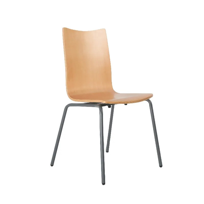 Cheap Modern Durable & Eco-Friendly Steel Restaurant Dining Chair for Commercial Use in School