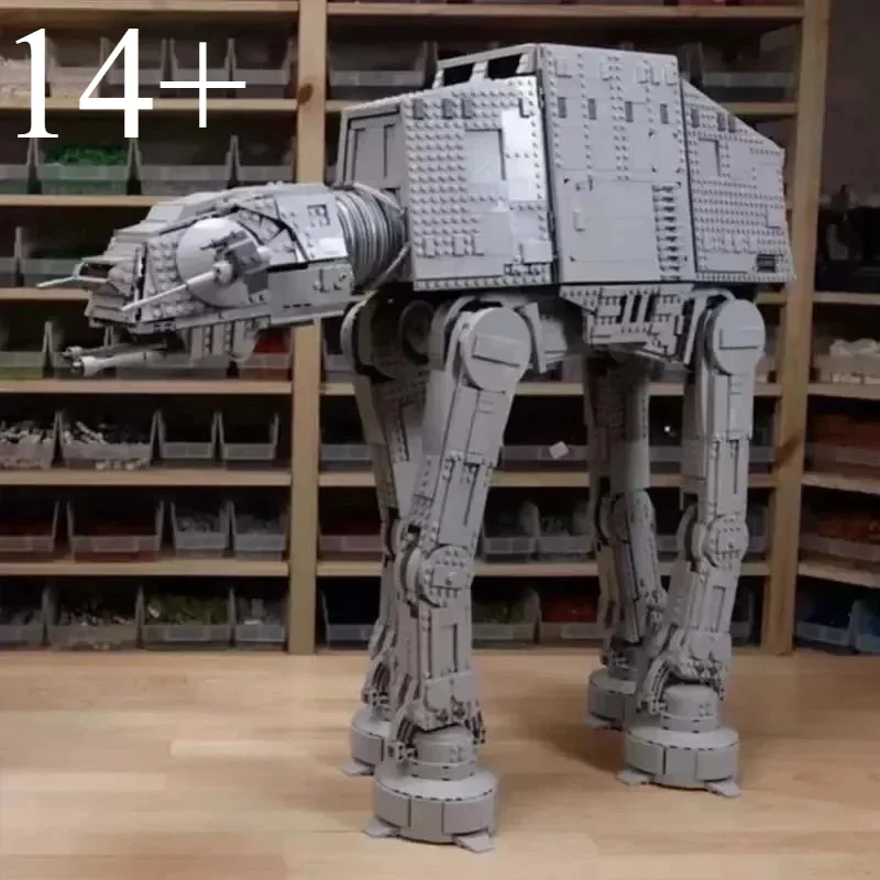 

Stock 6785PCS Large Space AT Compatible 75313 70888 Building Blocks Set Bricks Model Kids Boys Birthday Toys Festival Gifts