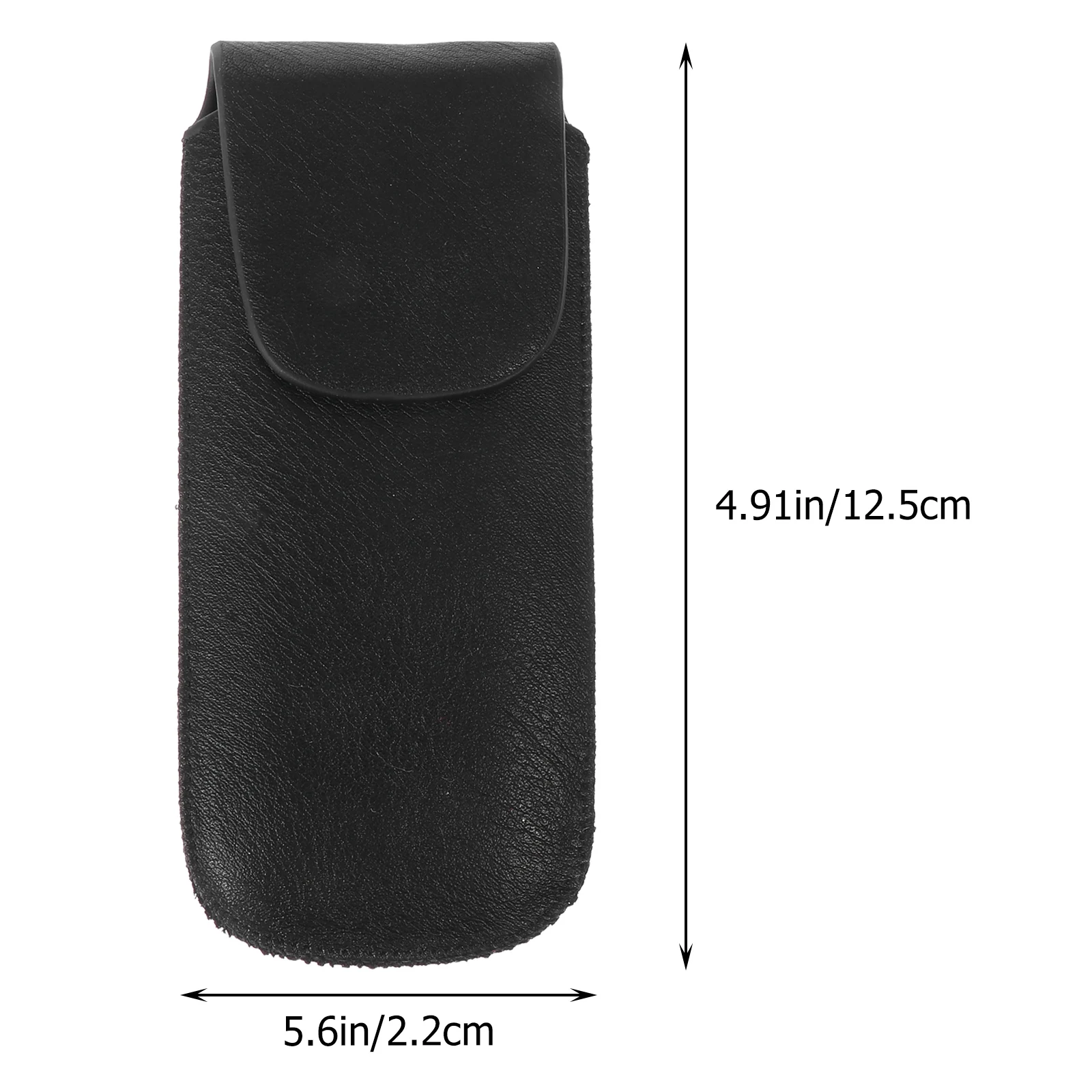 1pc 10-Hole Harmonica Storage Bag Imitation Case Harmonica Protective Cover Music Instrument Protective Sleeve 12.5x5.6